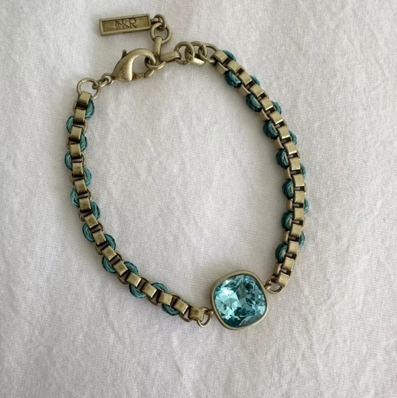 Silpada Jewelry - Stunning Silpada K&R Aqua Gem Bracelet RETIRED